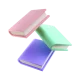 icon colored 3d fly books 512